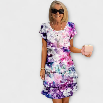 Lillian - Floral Elegance Kjole