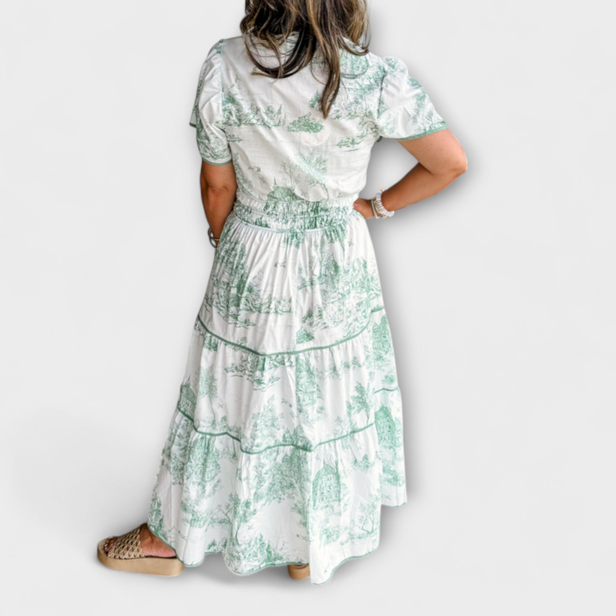 Eliza - Tidless Toile Maxi Kjole