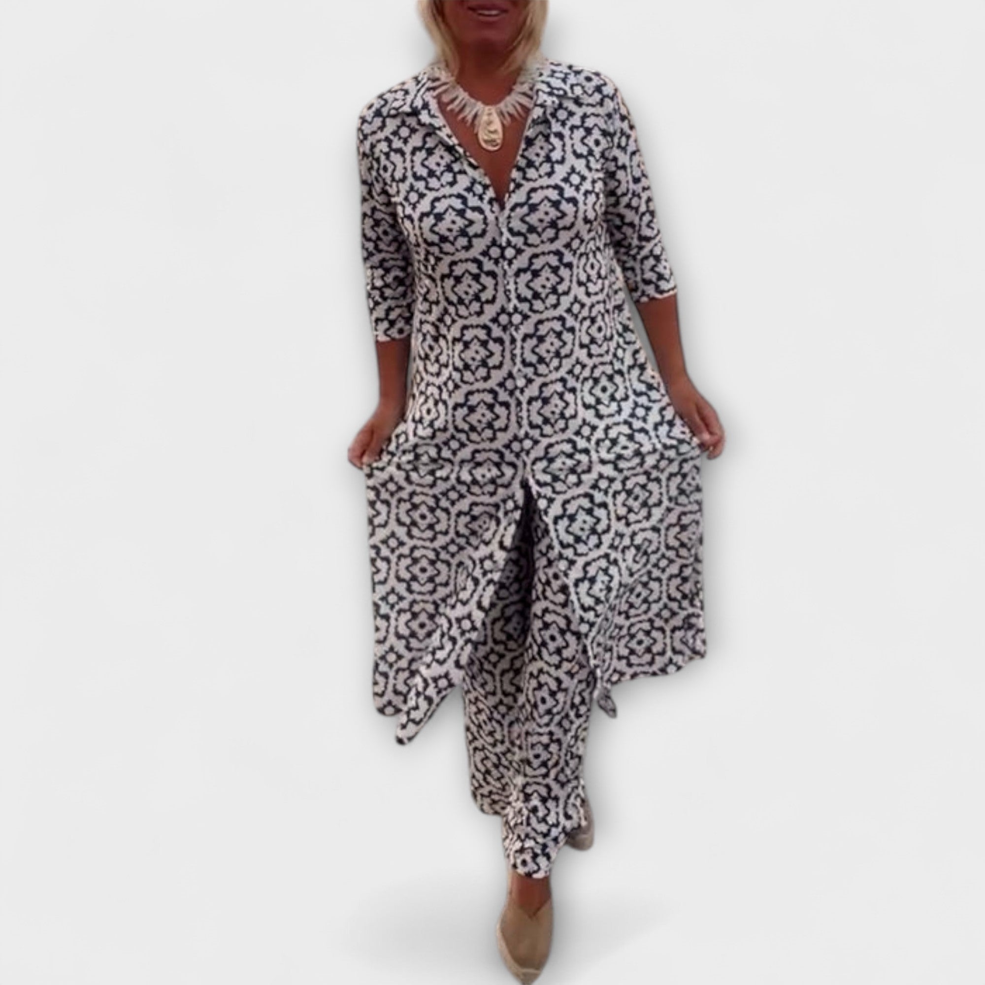 Camilla - Elegant Geometrisk Sæt