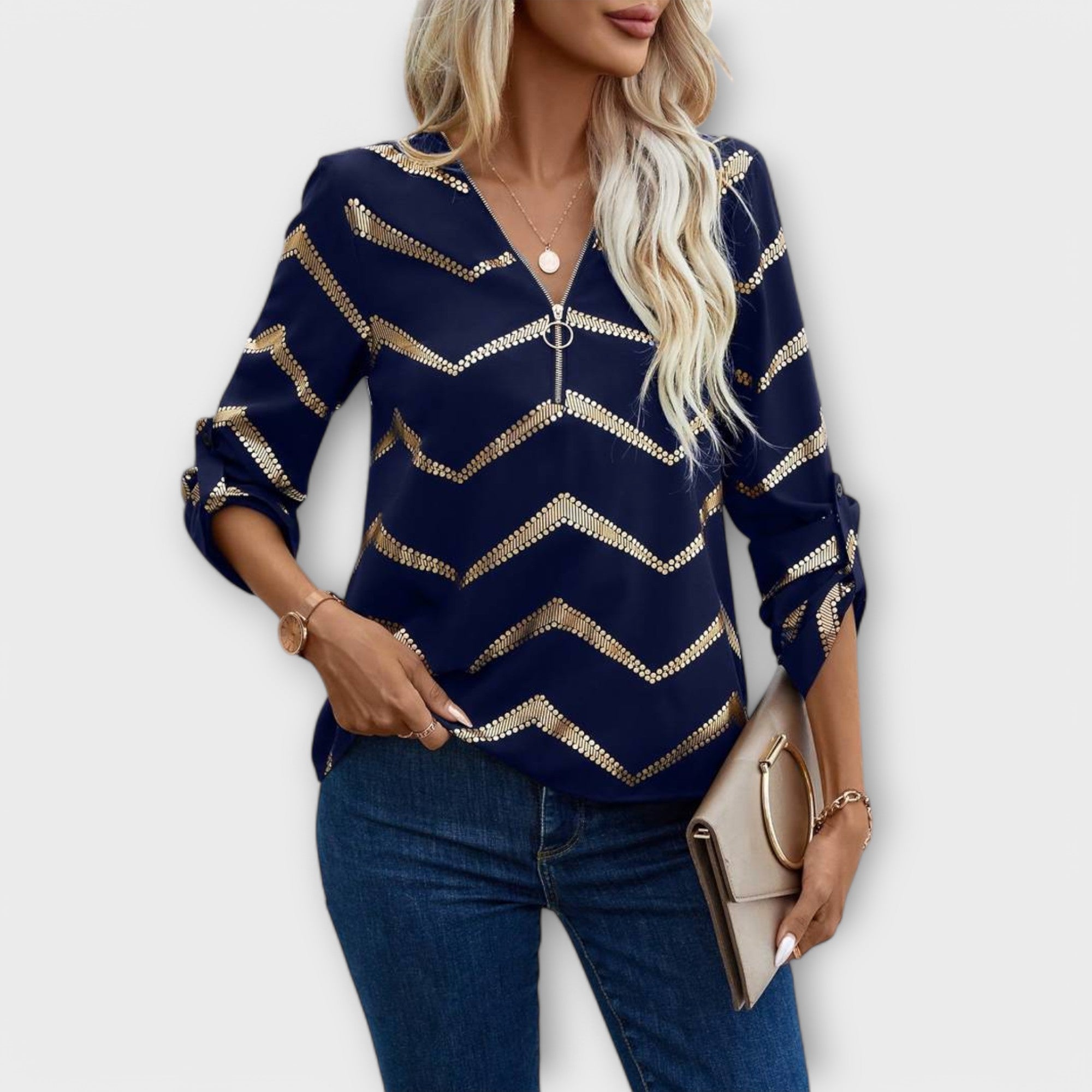 Emma - Tidless Elegant Bluse