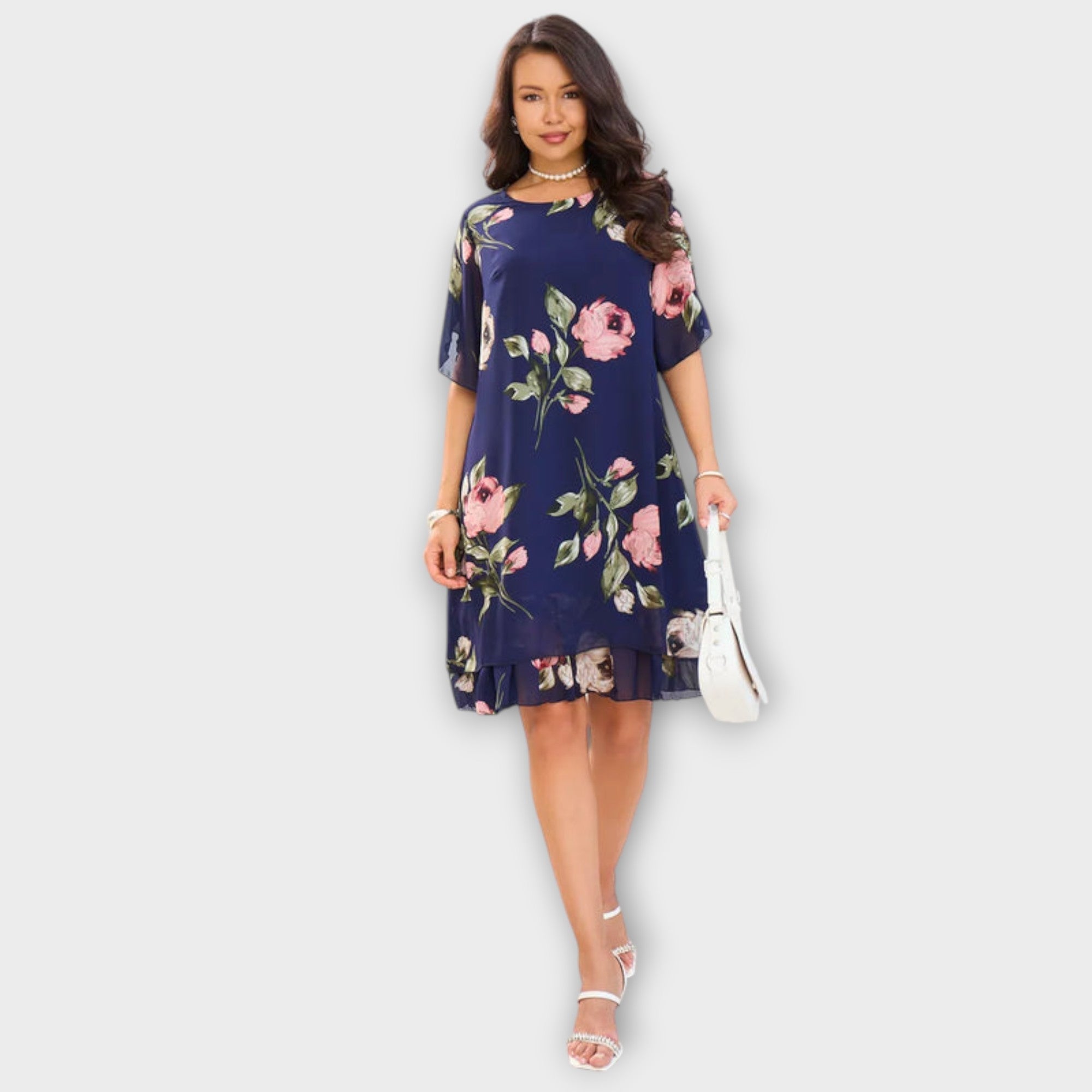 Melin - Elegant Chiffon Kjole
