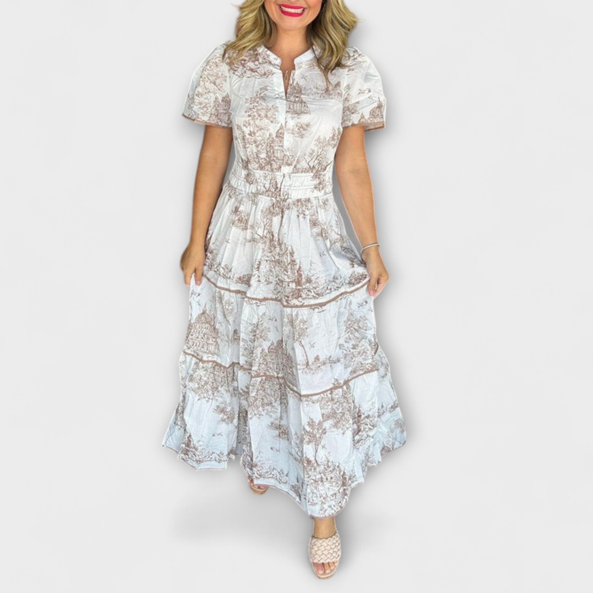 Eliza - Tidless Toile Maxi Kjole