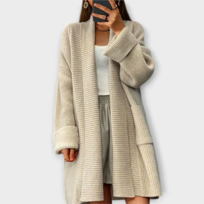 Euphemia - Lang Strik Cardigan