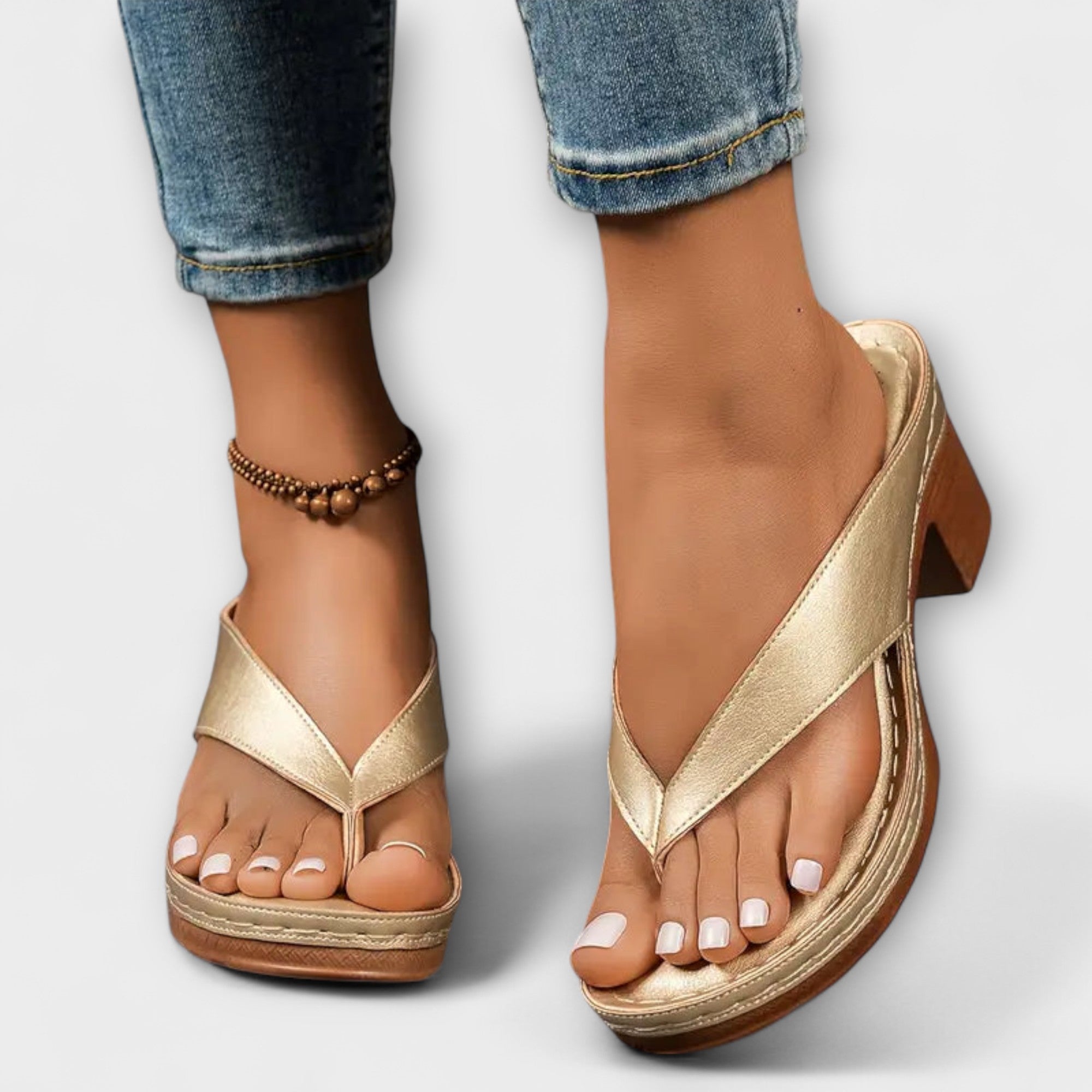 Emily - Ortopædiske Hæle Slippers