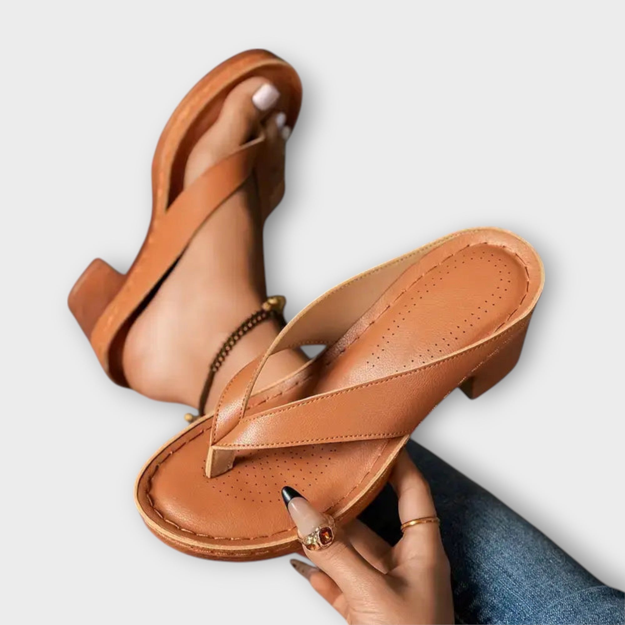 Emily - Ortopædiske Hæle Slippers