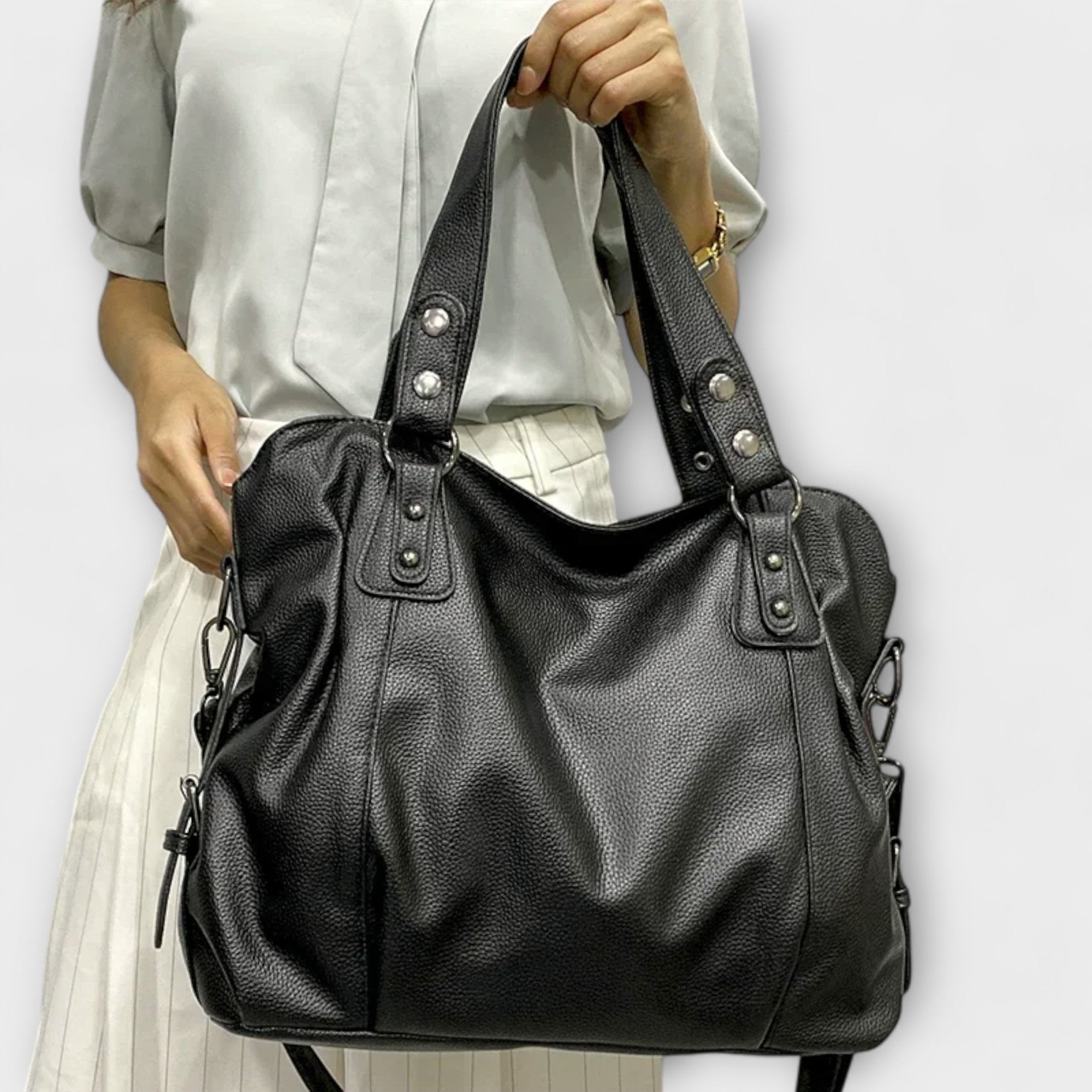 Aurellia. - Elegant Hobo Skuldertaske