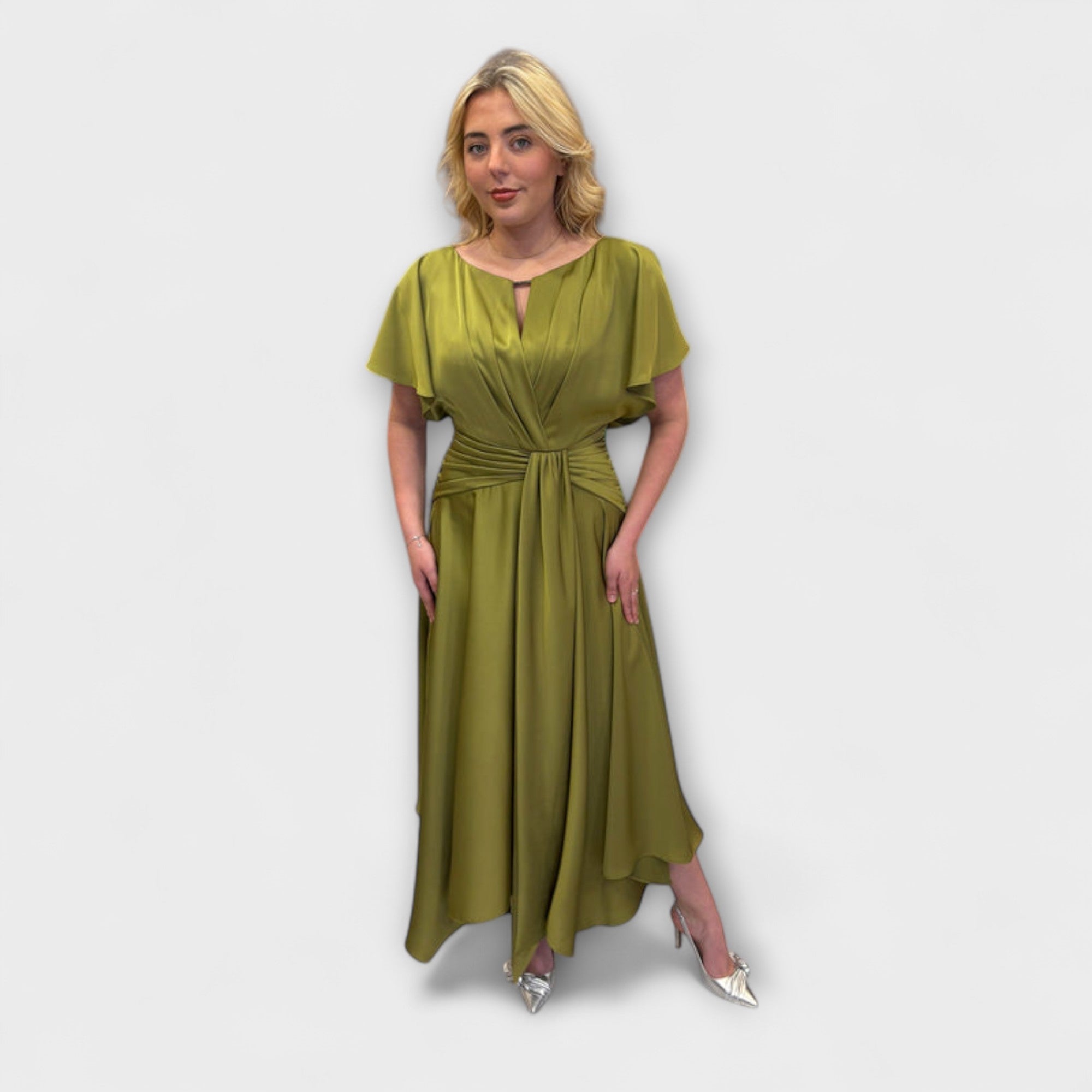 Anni – Maisonel Draperet Kjole