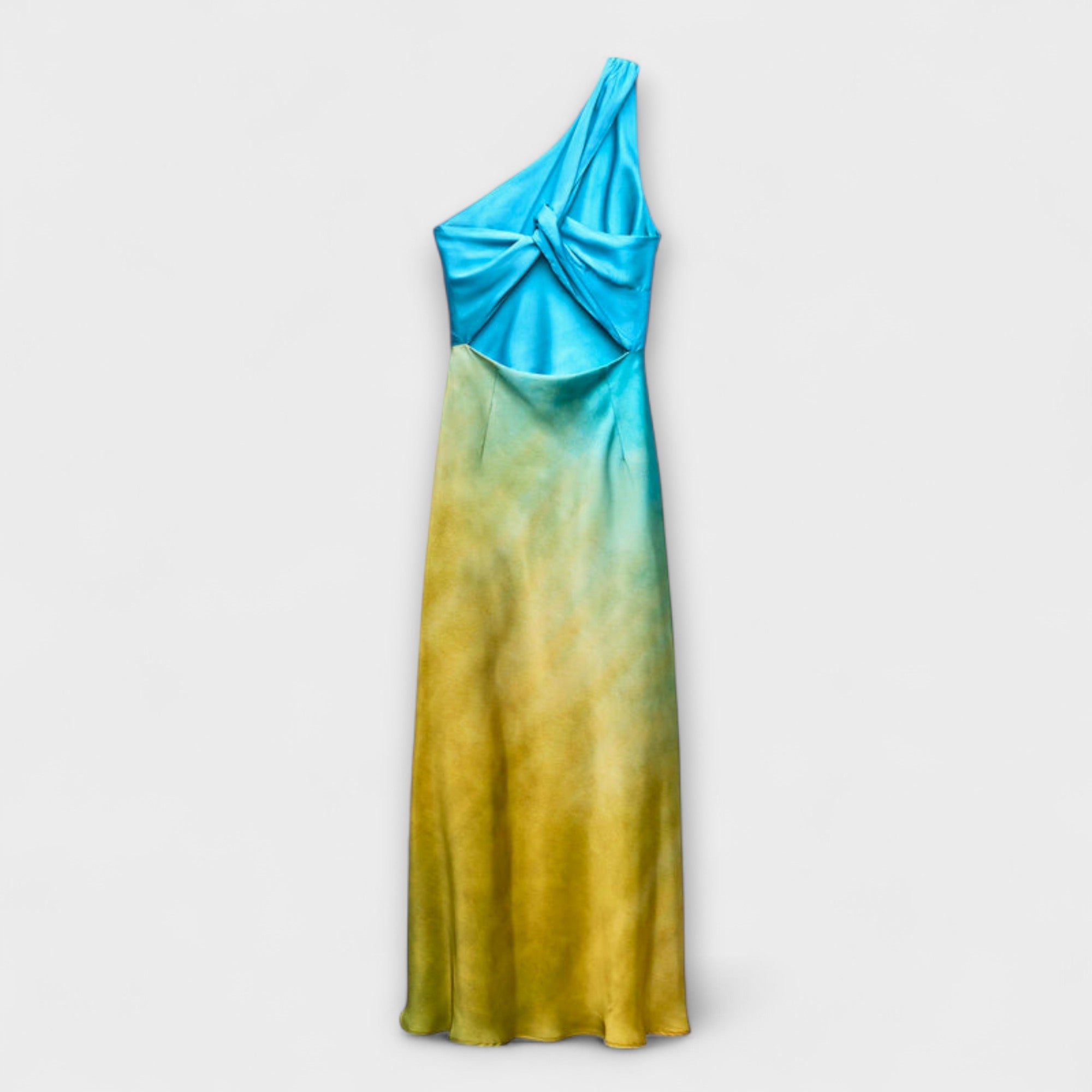 Arabella - One-Shoulder Midi Kjole