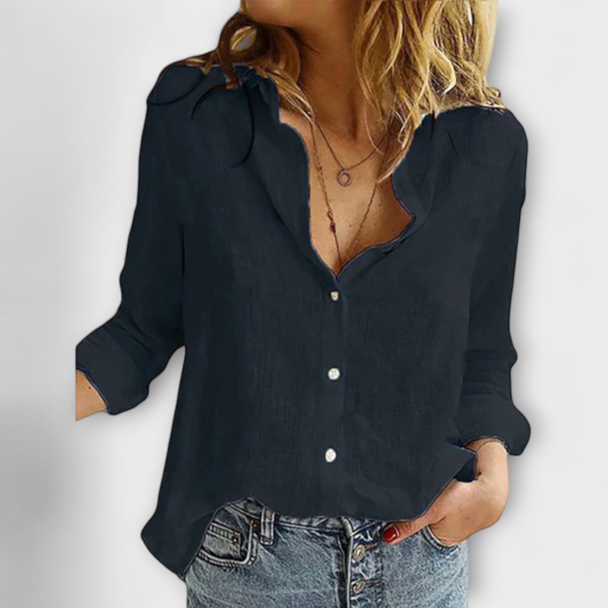 Nadia - Elegant Kvinders Bluse