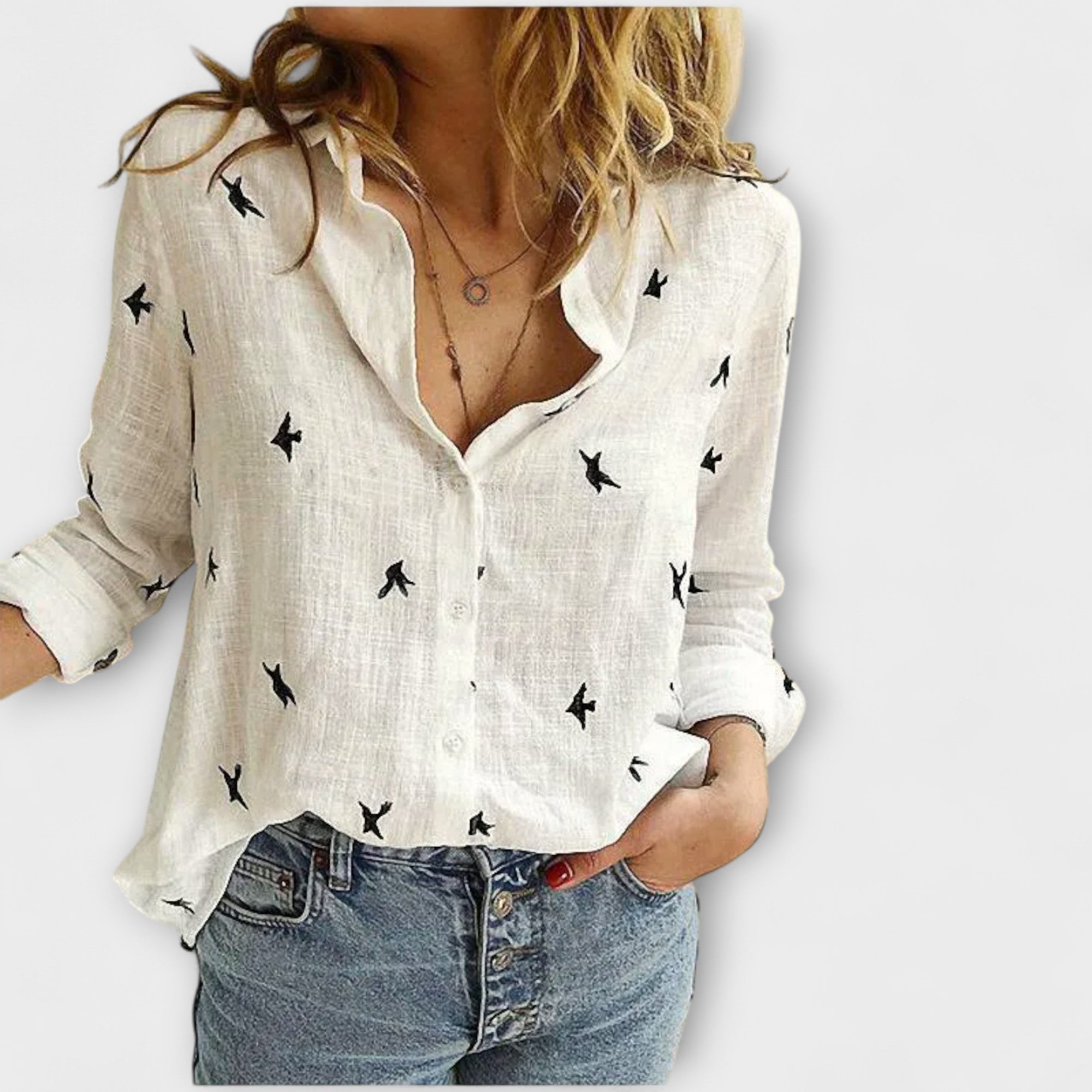 Nadia - Elegant Kvinders Bluse