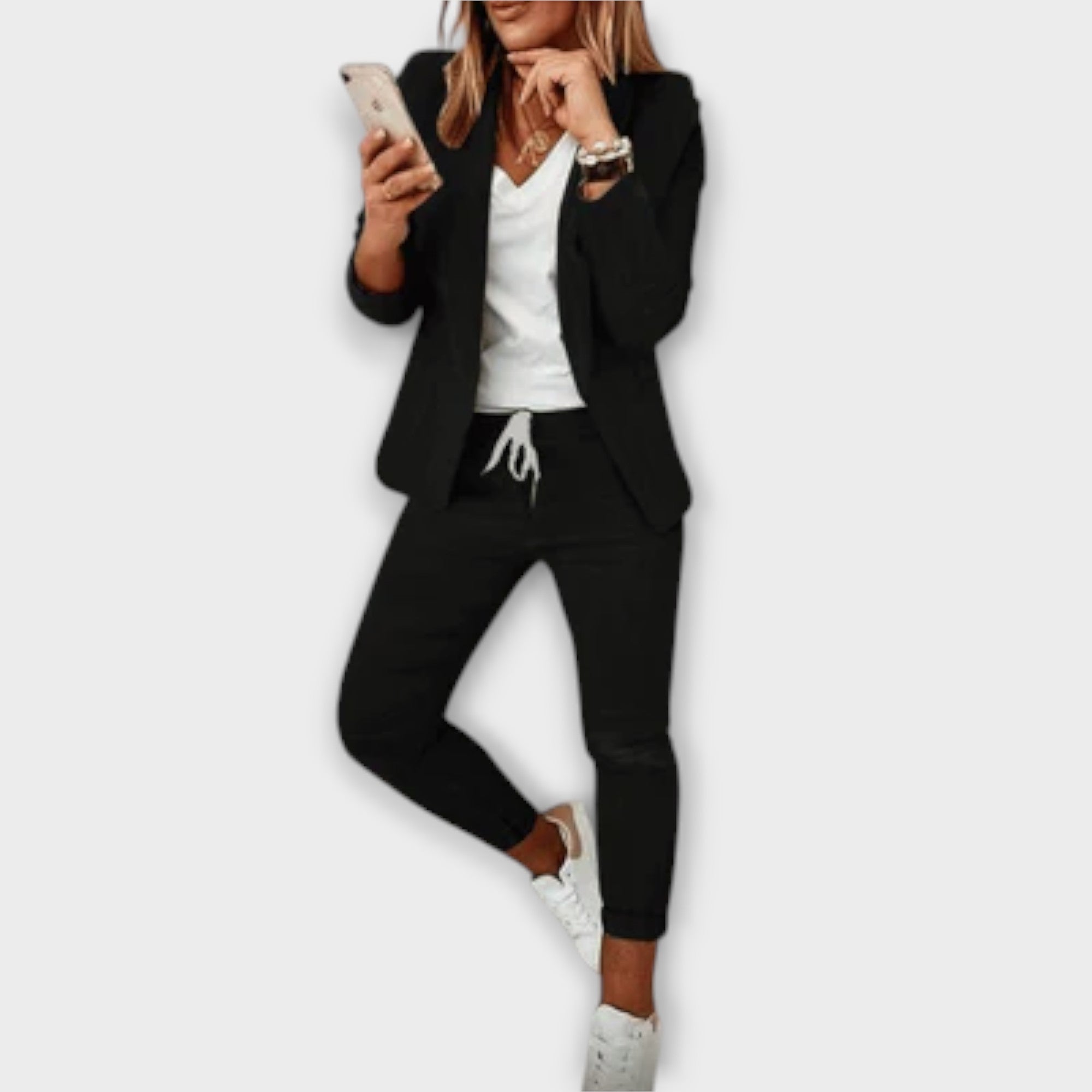 Sophia – Elegant og Komfortabel Blazer Sæt
