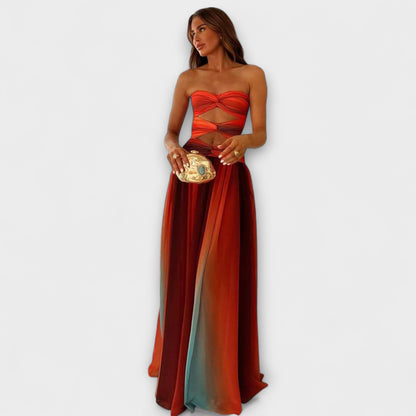 Laney - Strapless Maxi Kjole