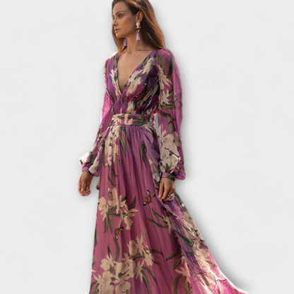 Højkvalitets Elegant Maxi Kjole
