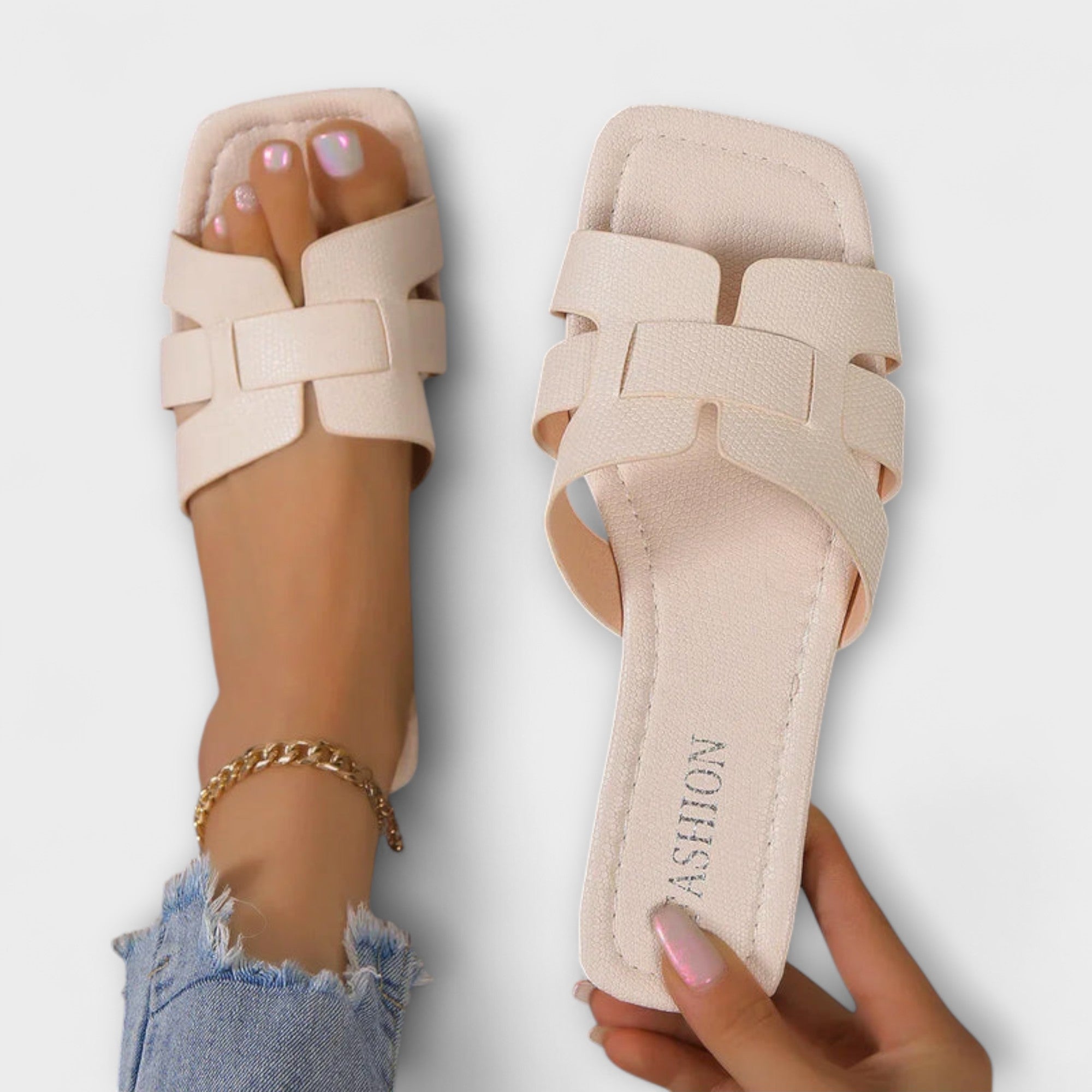 Diva - Flade Sandaler til Kvinder