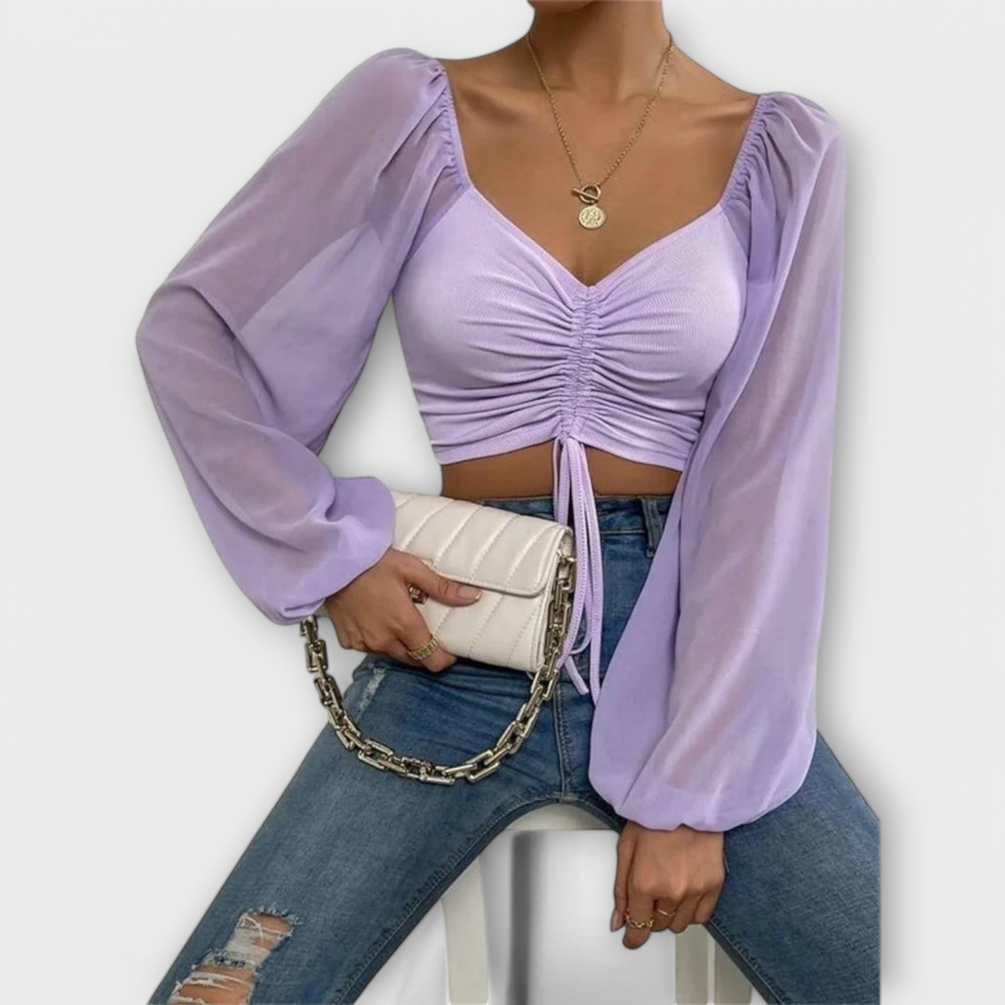 Jacqueline - Alsidig Aftenbluse
