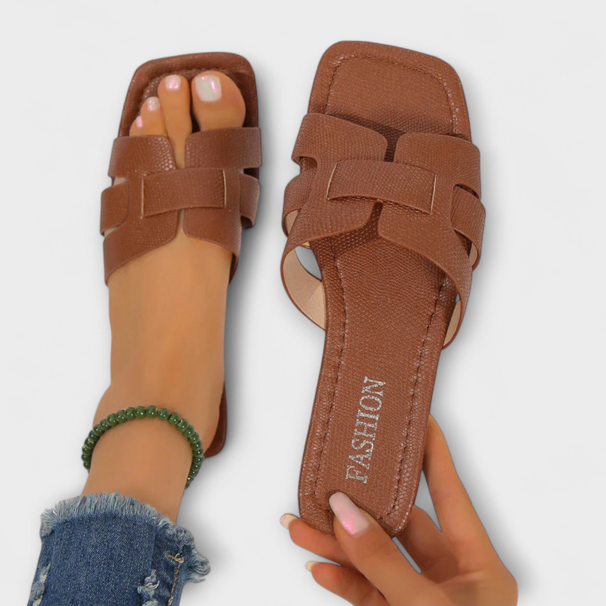 Diva - Flade Sandaler til Kvinder