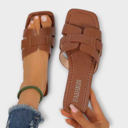 Diva - Flade Sandaler til Kvinder