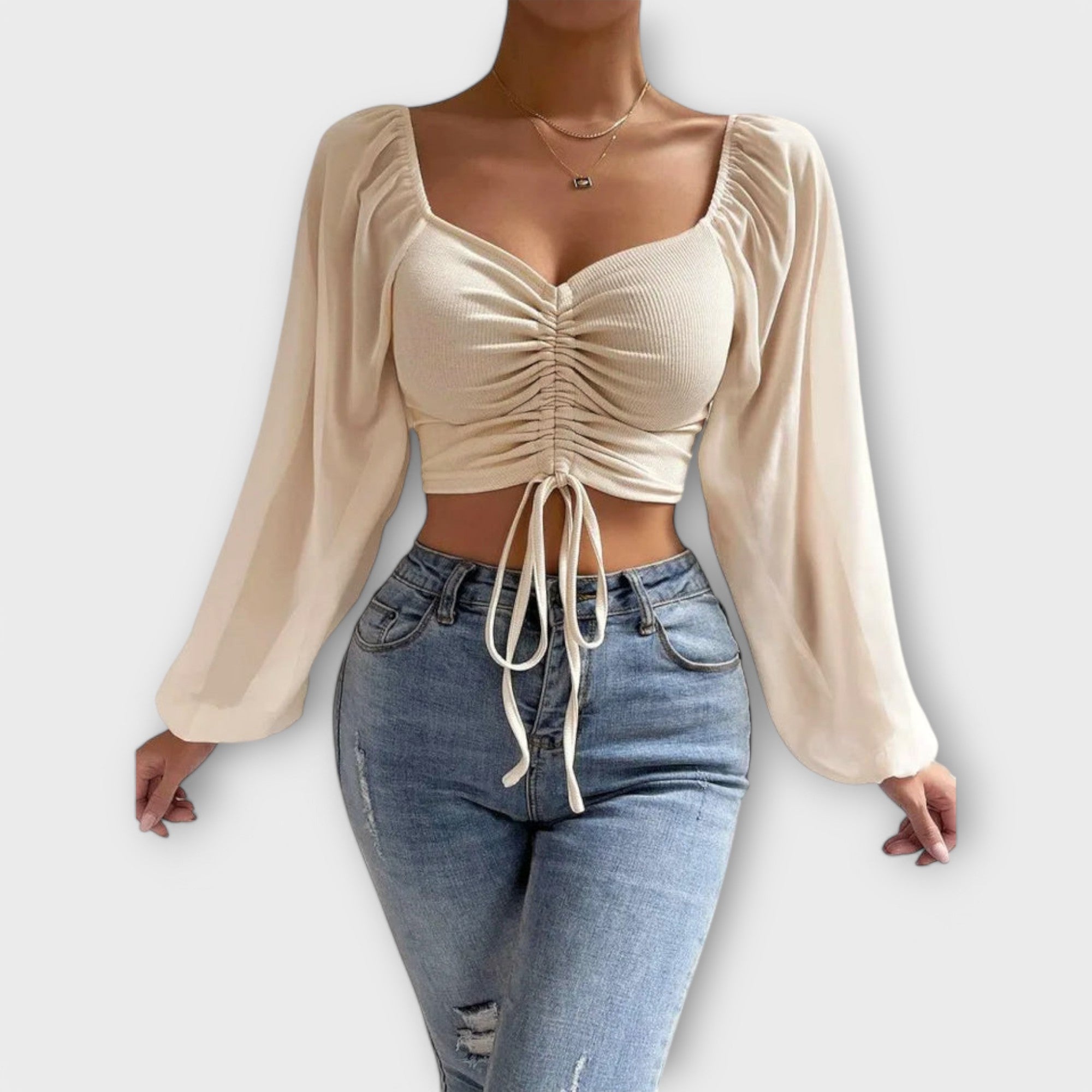 Jacqueline - Alsidig Aftenbluse