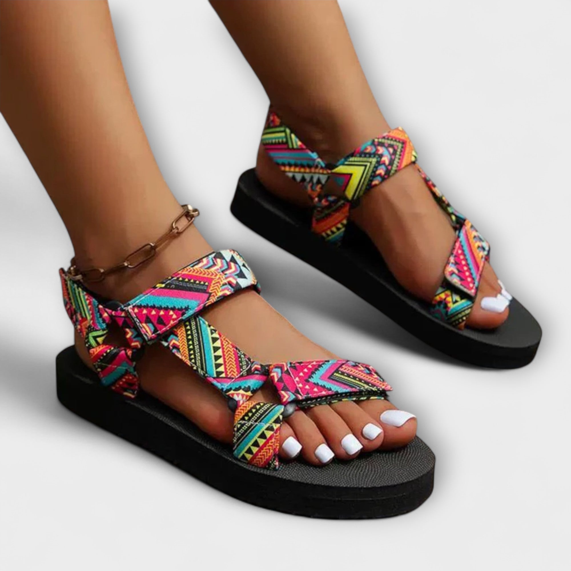 Sommer Flade Kvinders Sandaler Lavet af Hamp Reb