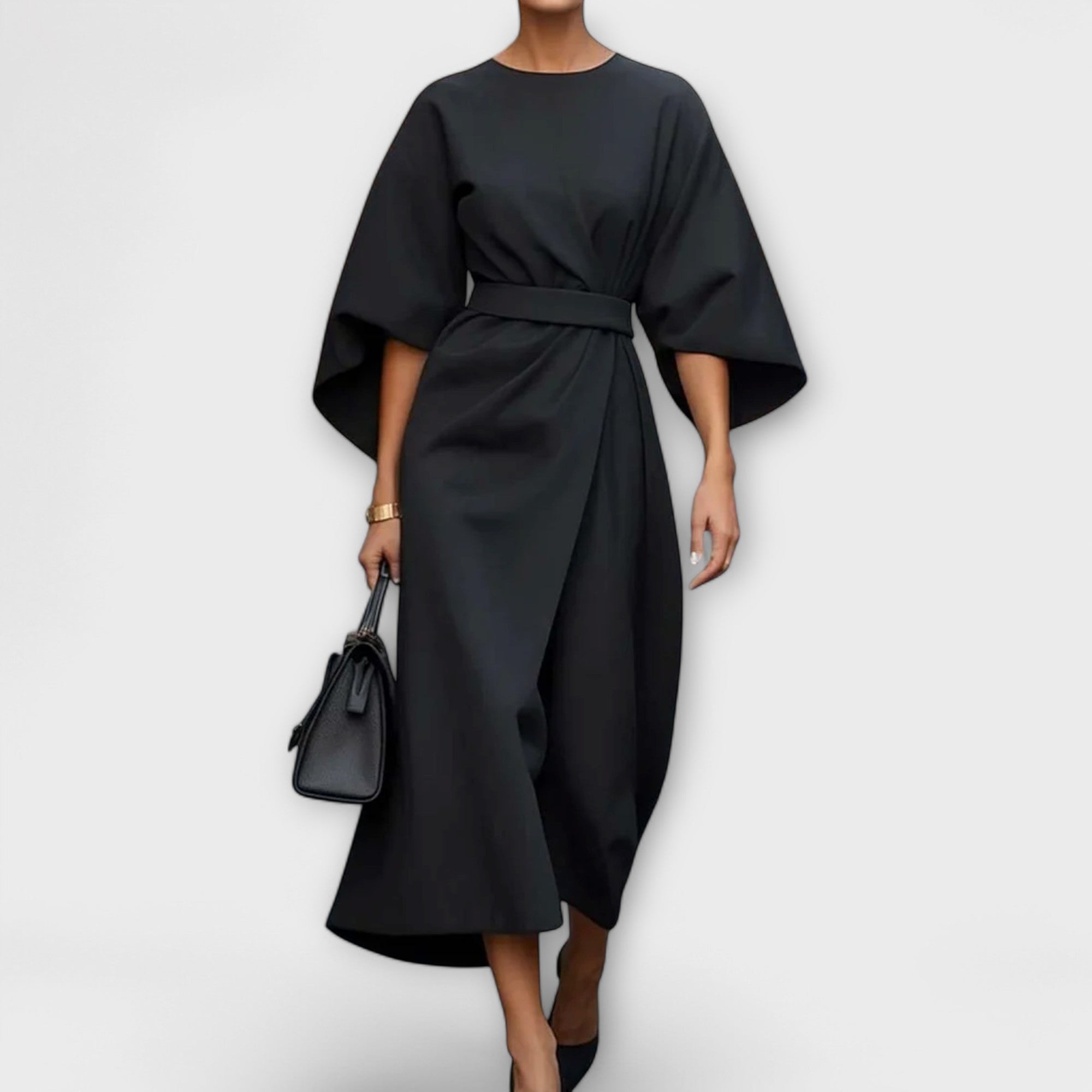 Sonia - Elegant Kjole med Ærmer