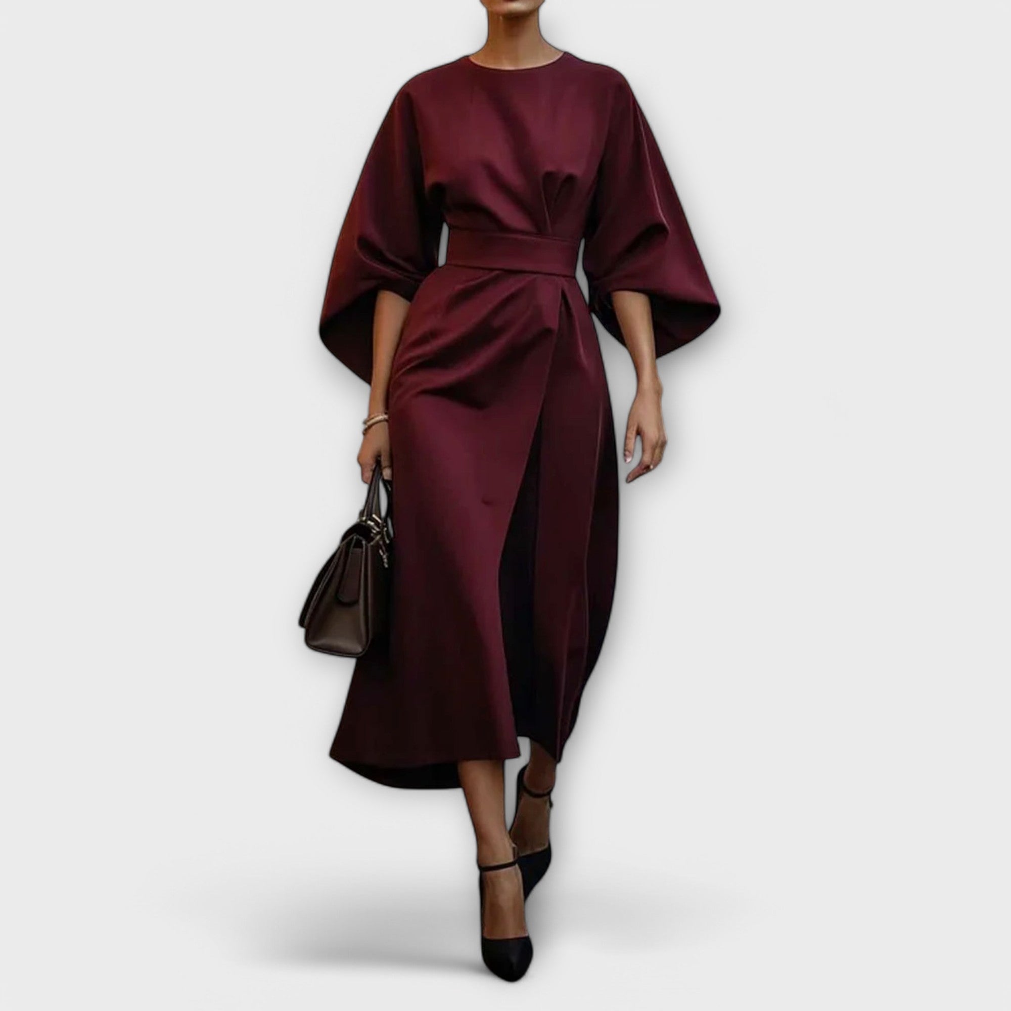 Sonia - Elegant Kjole med Ærmer