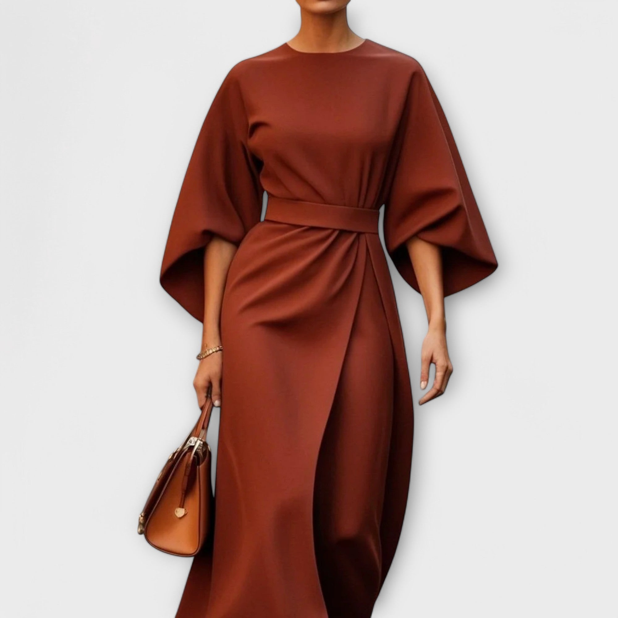 Sonia - Elegant Kjole med Ærmer