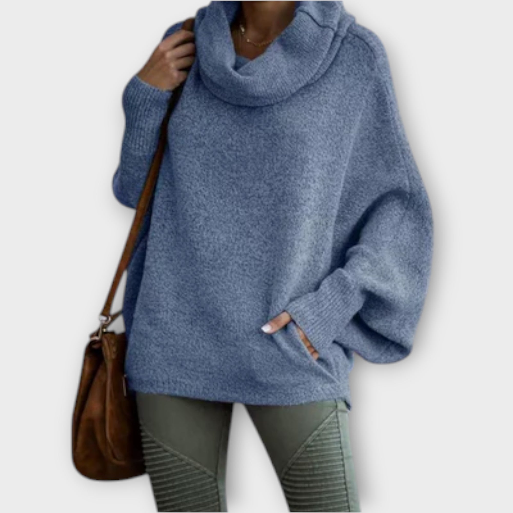 Ulrike - Elegant Kvindesweater i Skildpadde