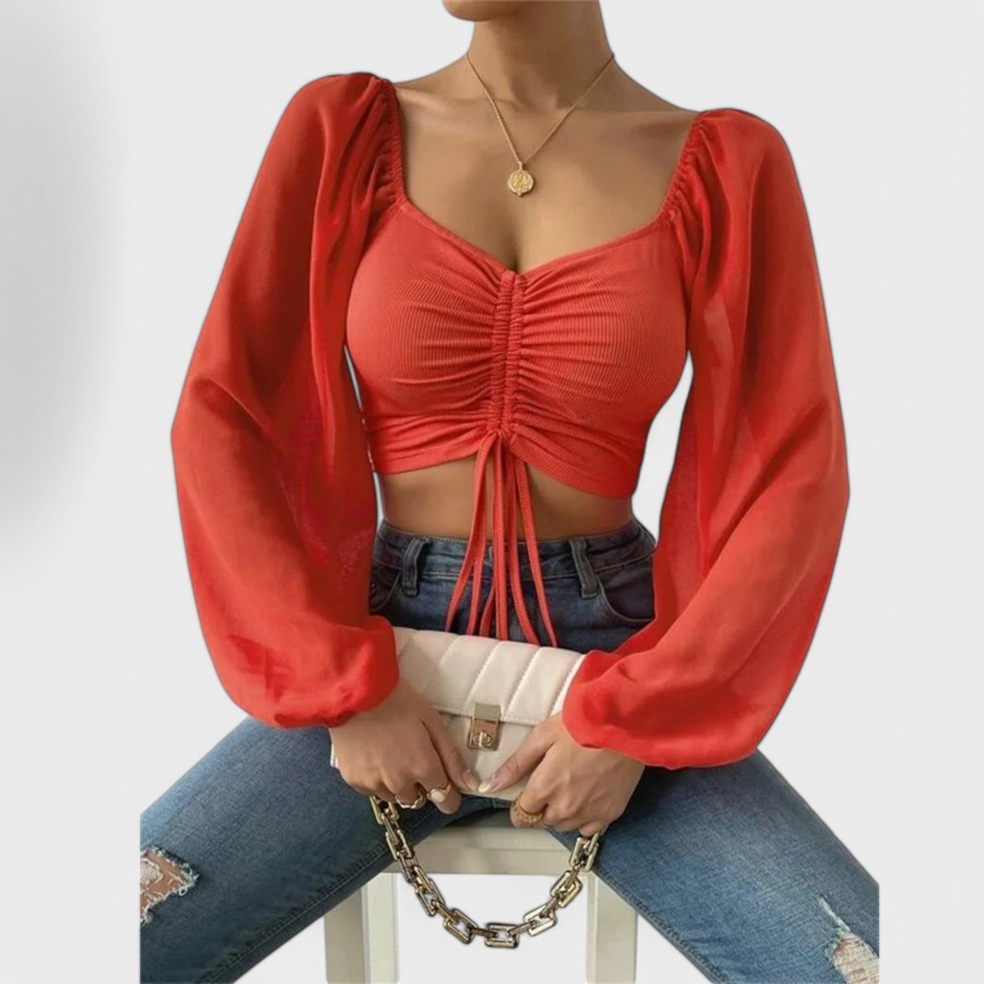 Jacqueline - Alsidig Aftenbluse