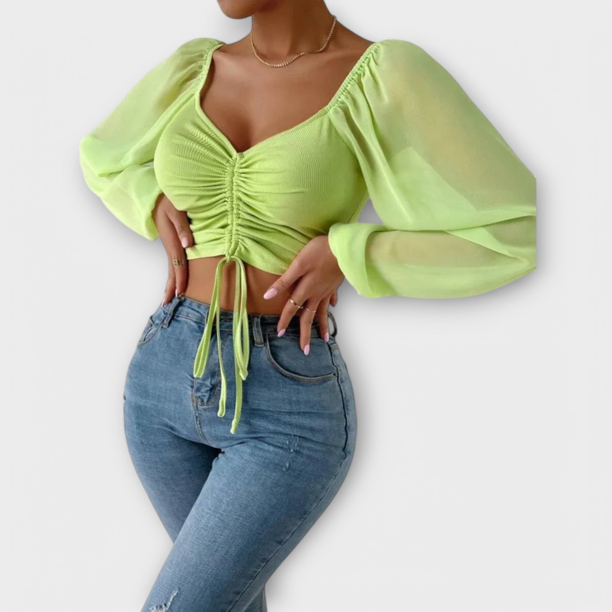 Jacqueline - Alsidig Aftenbluse