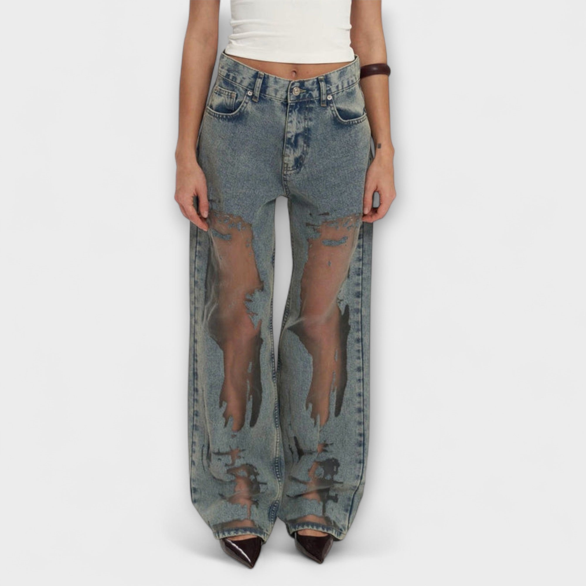 Rayne - Trixie Klart Blå Denim Jeans