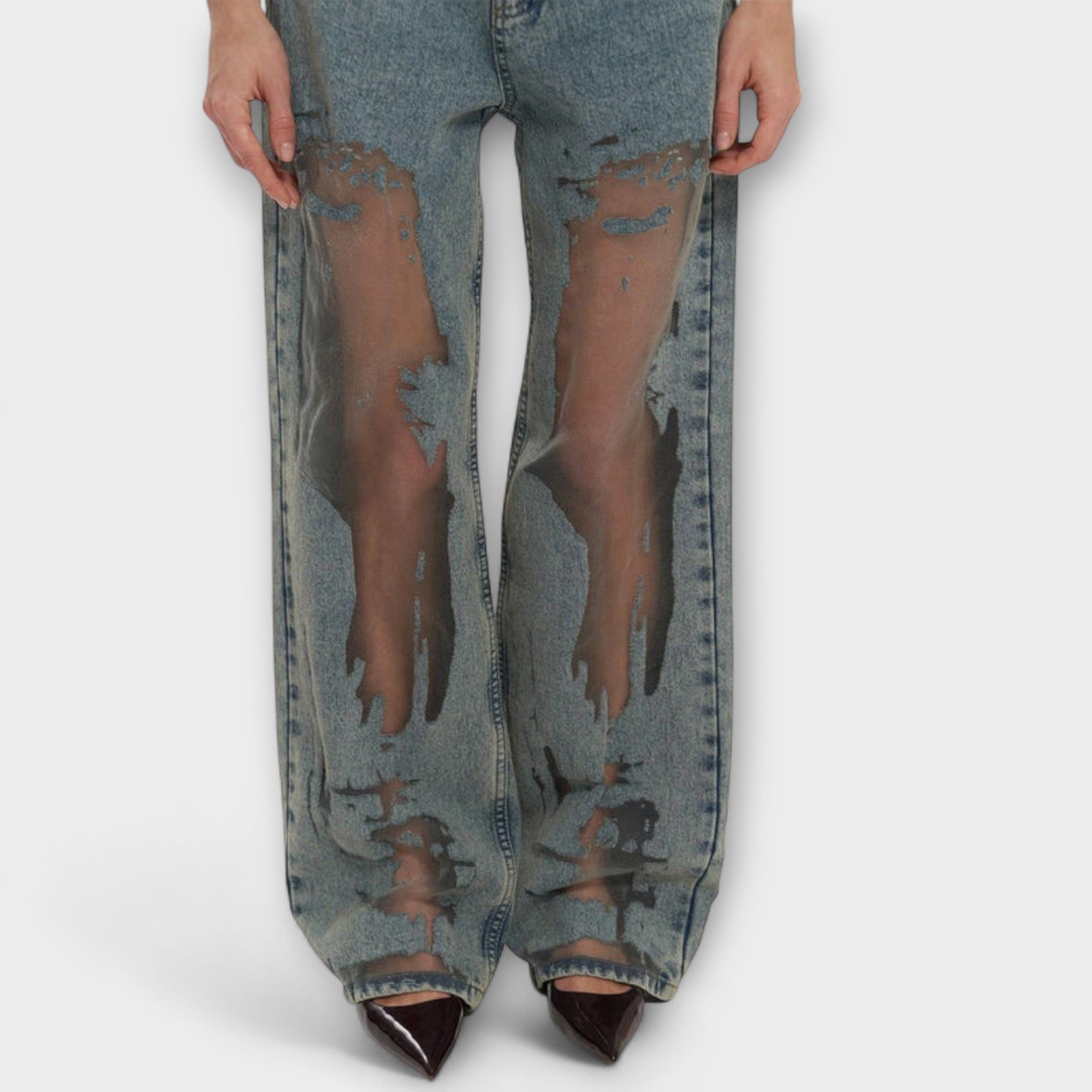 Rayne - Trixie Klart Blå Denim Jeans