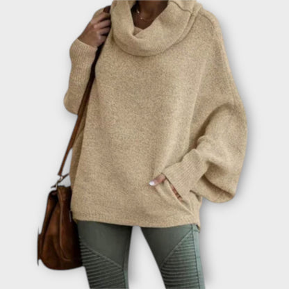 Ulrike - Elegant Kvindesweater i Skildpadde