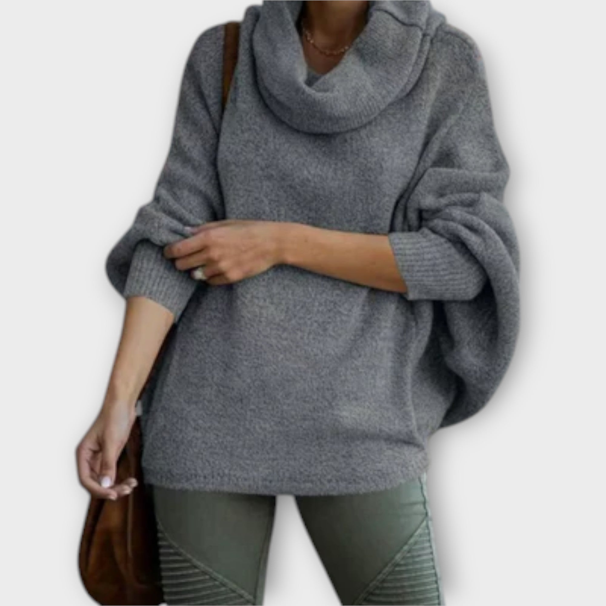 Ulrike - Elegant Kvindesweater i Skildpadde