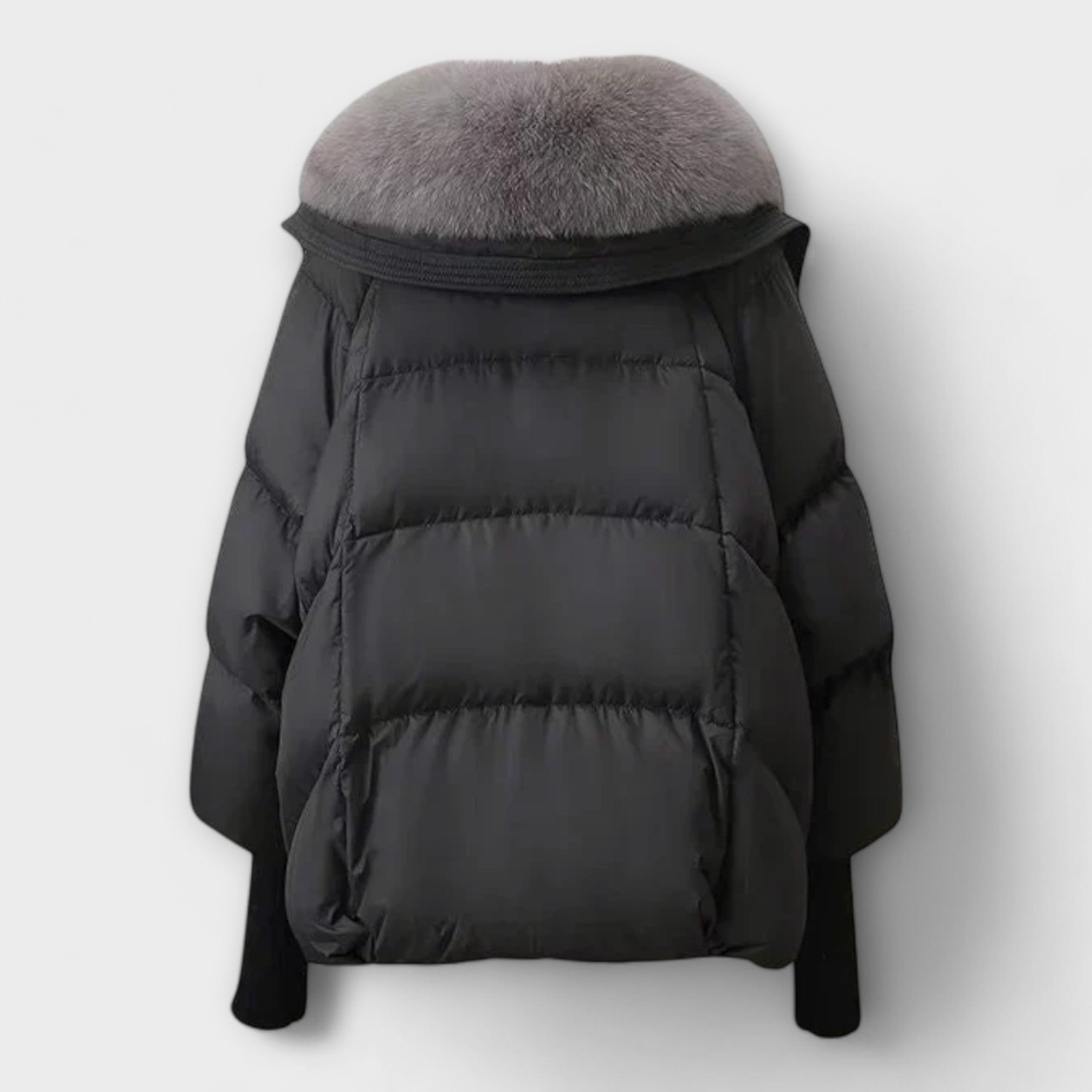 Lucyna - Elegant Jakke med Pels