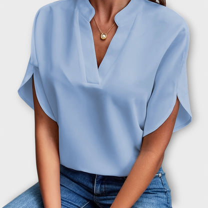 Vivi - Elegant, Let Viskose Bluse til Damer