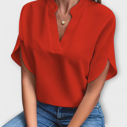 Vivi - Elegant, Let Viskose Bluse til Damer