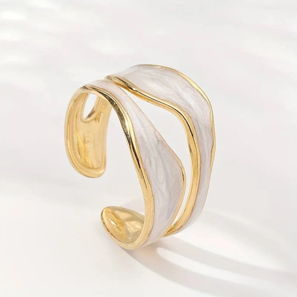 Antik Hvidguldring