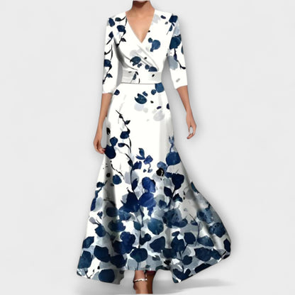 Alma - Elegant Ærmedesign Kvindekjole