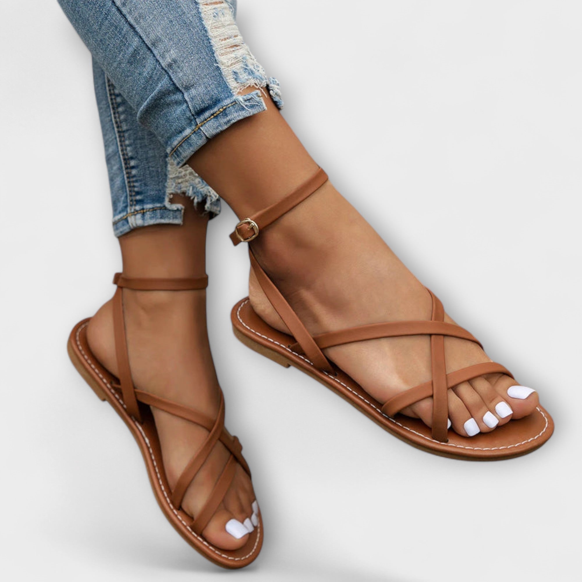 Suzu - Elegant Kvinders Romerske Sandaler