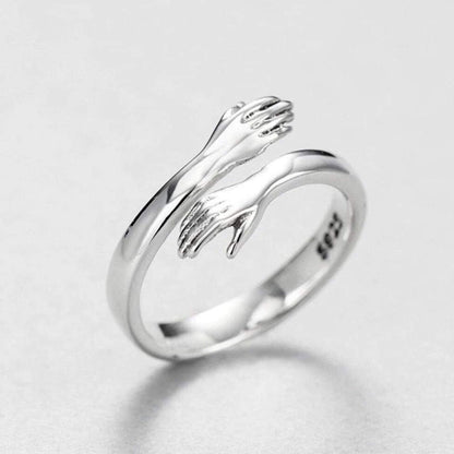 Sølv Omfavn Ring