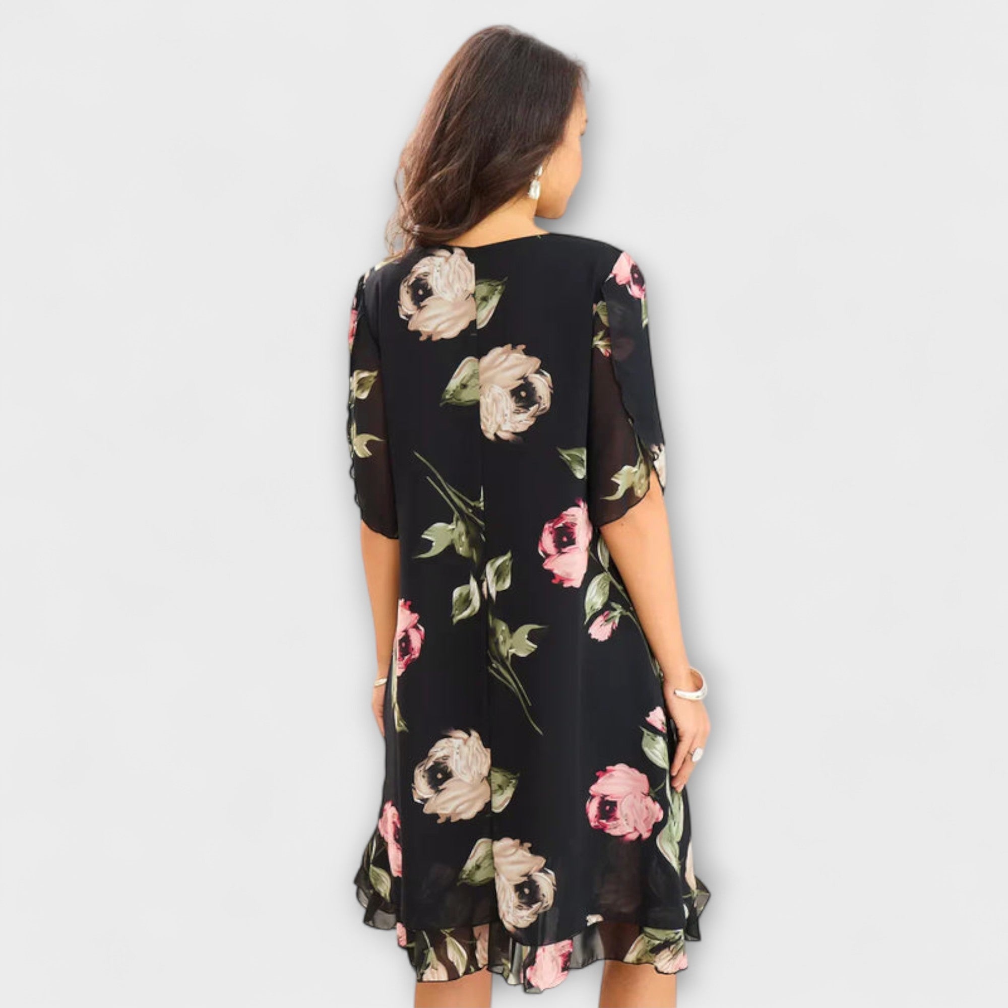 Melin - Elegant Chiffon Kjole
