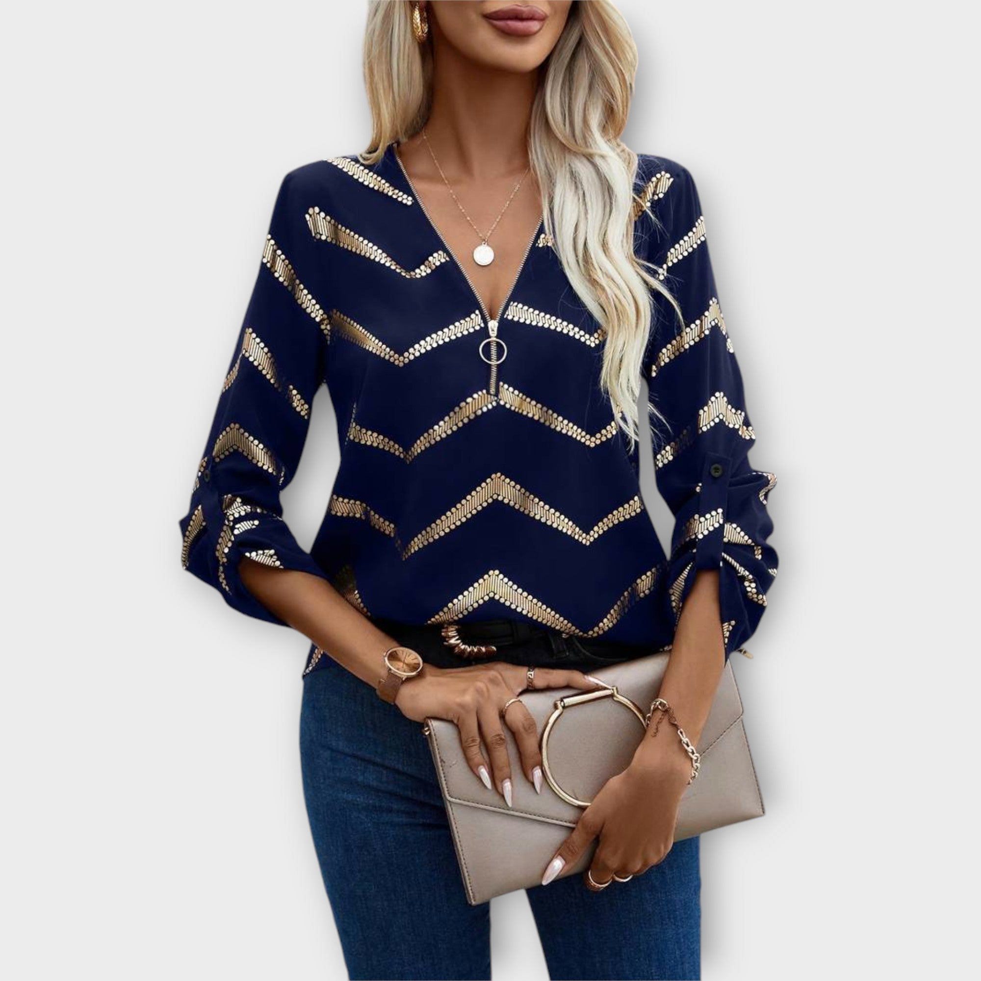 Emma - Tidless Elegant Bluse
