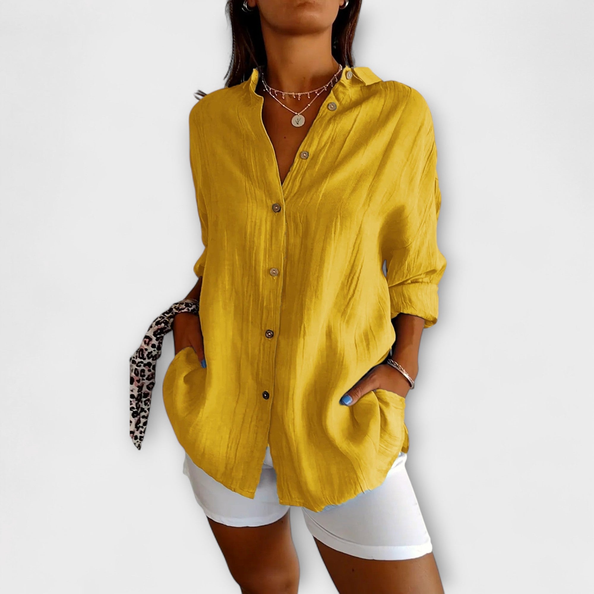 Saskia - Elegant Bluse til Kvinder