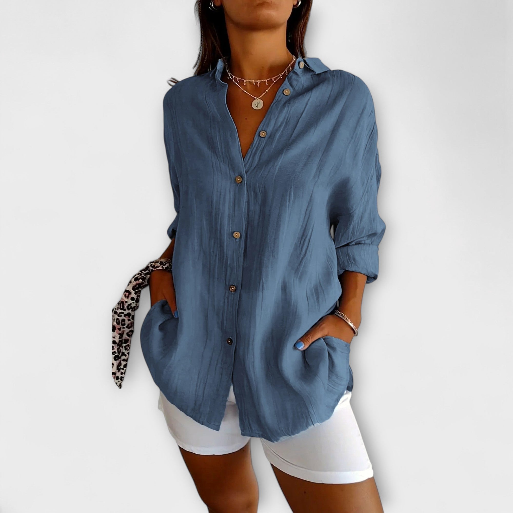 Saskia - Elegant Bluse til Kvinder