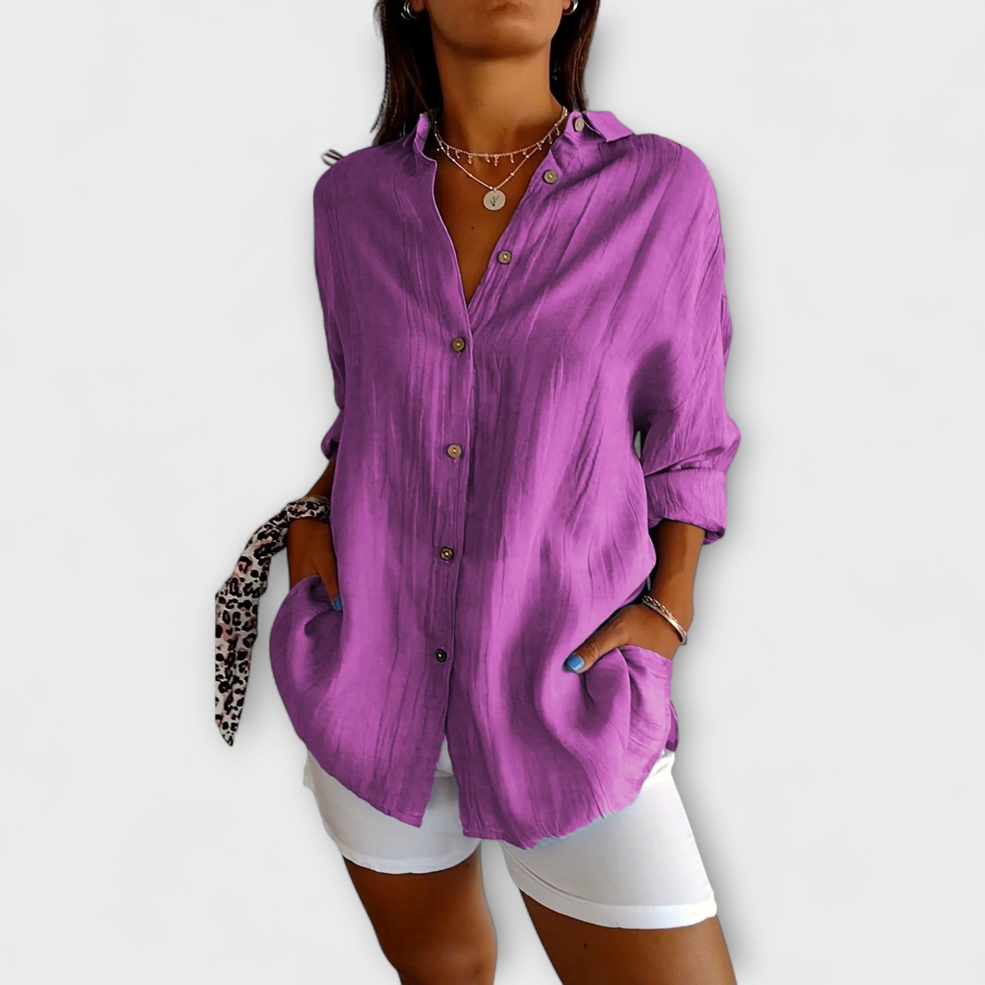 Saskia - Elegant Bluse til Kvinder