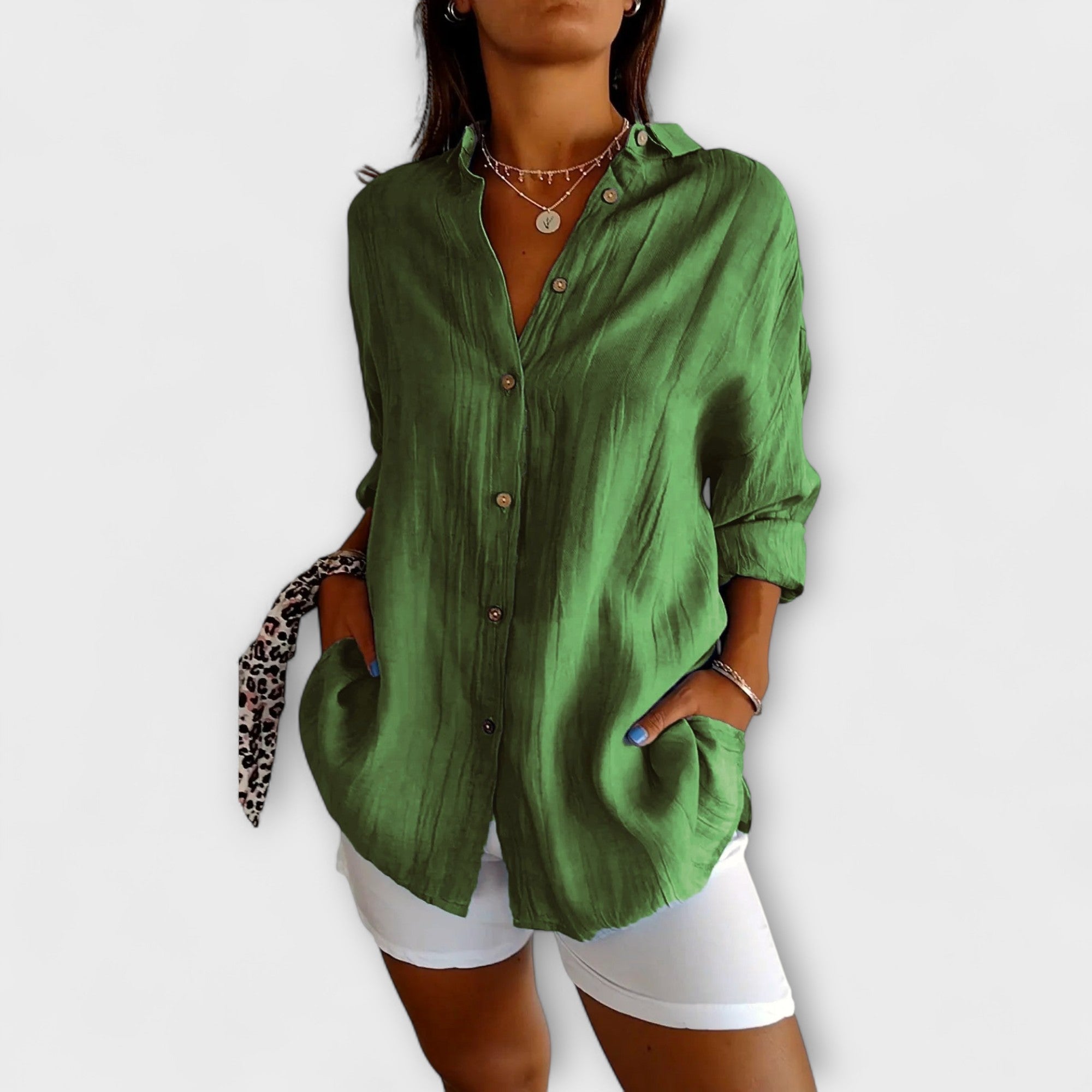 Saskia - Elegant Bluse til Kvinder