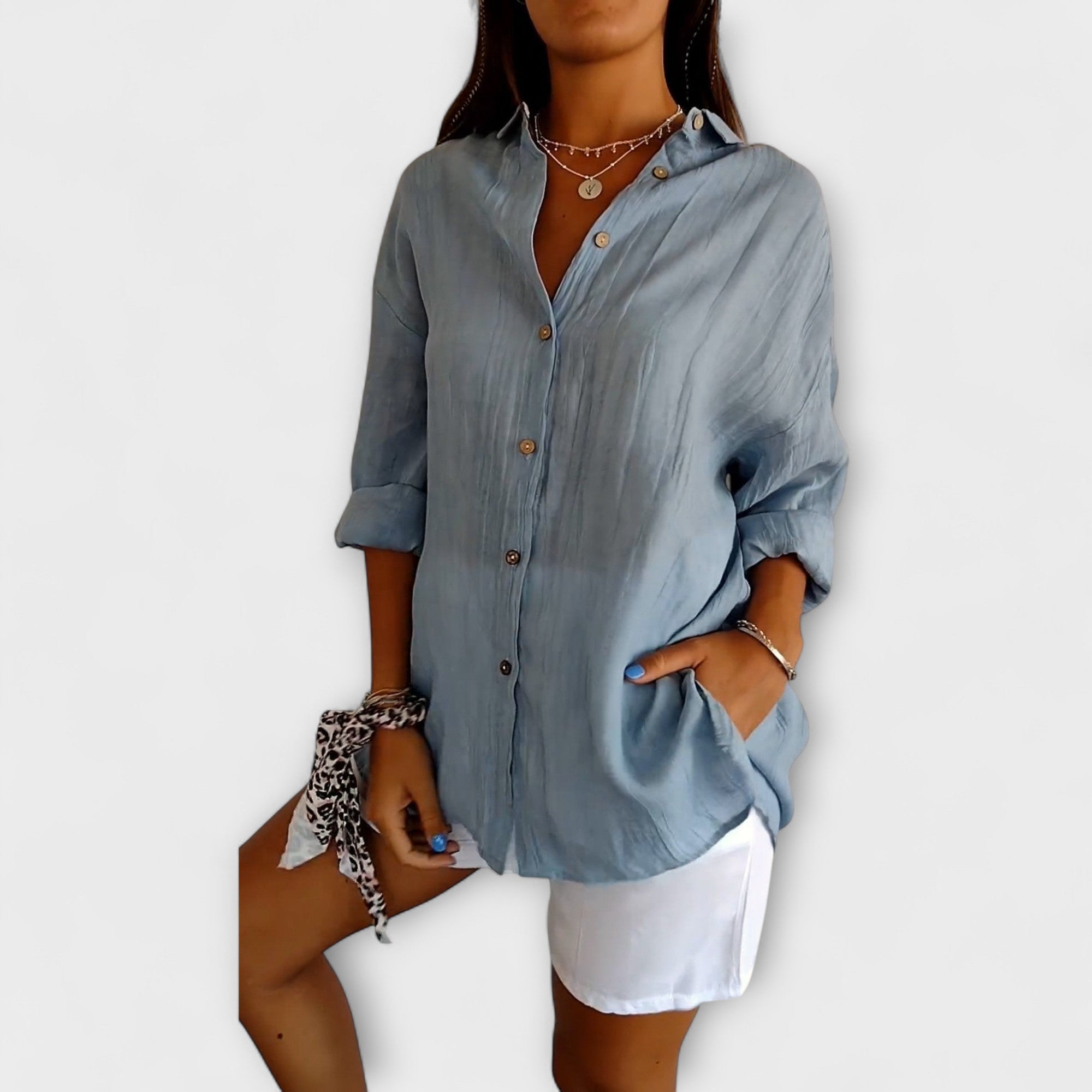 Saskia - Elegant Bluse til Kvinder