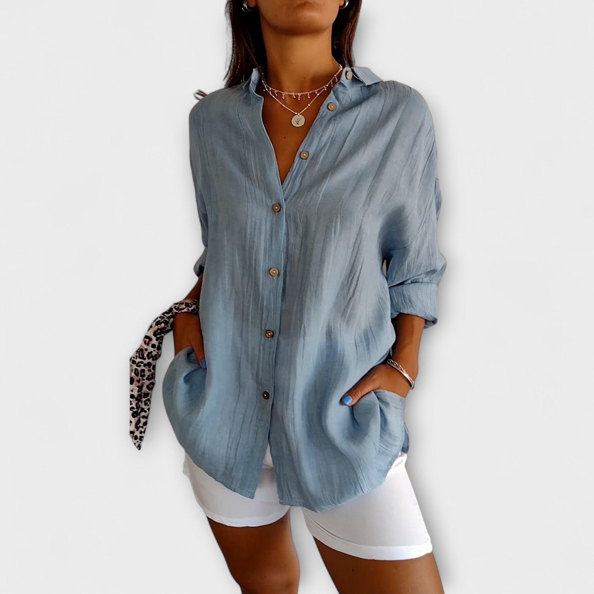 Saskia - Elegant Bluse til Kvinder
