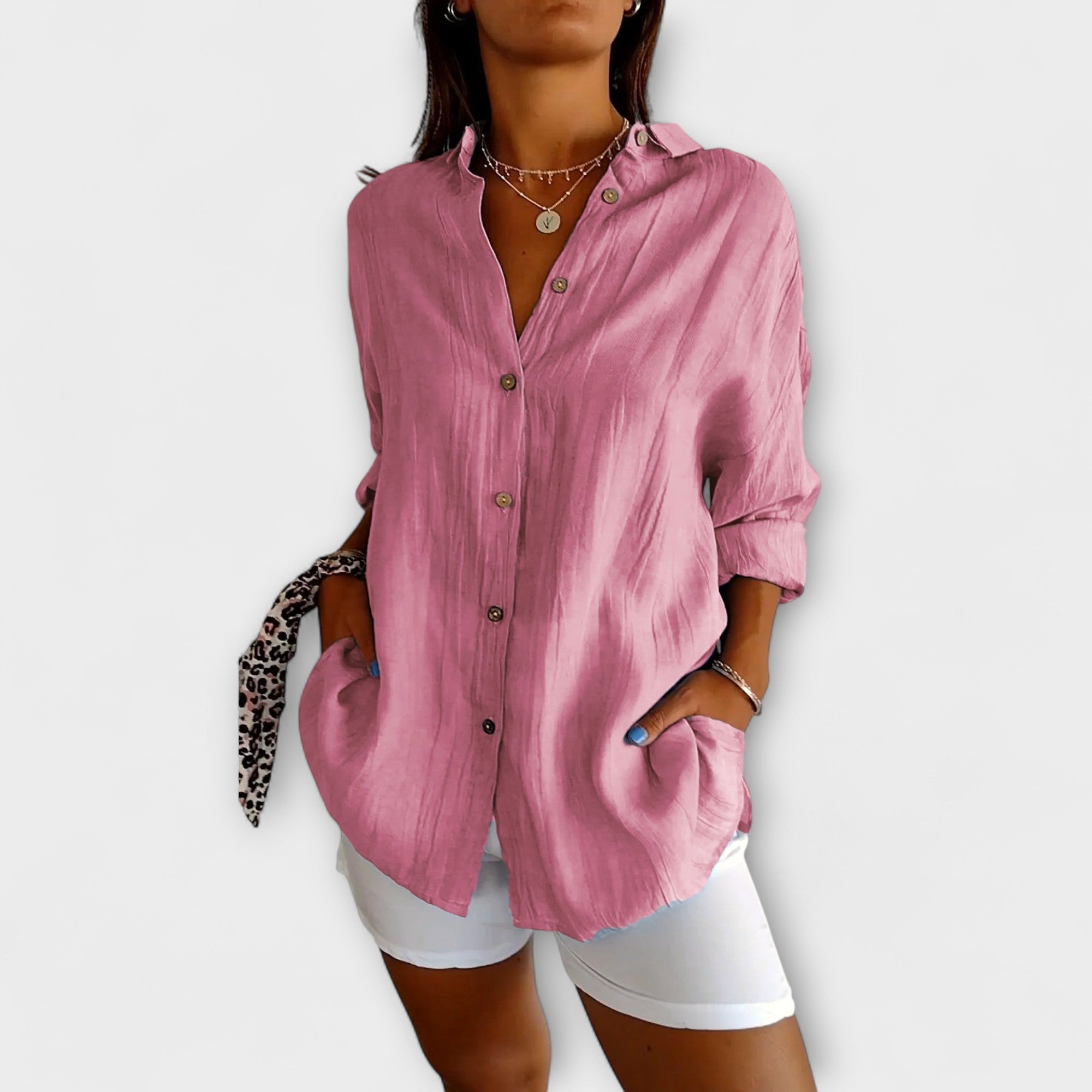 Saskia - Elegant Bluse til Kvinder