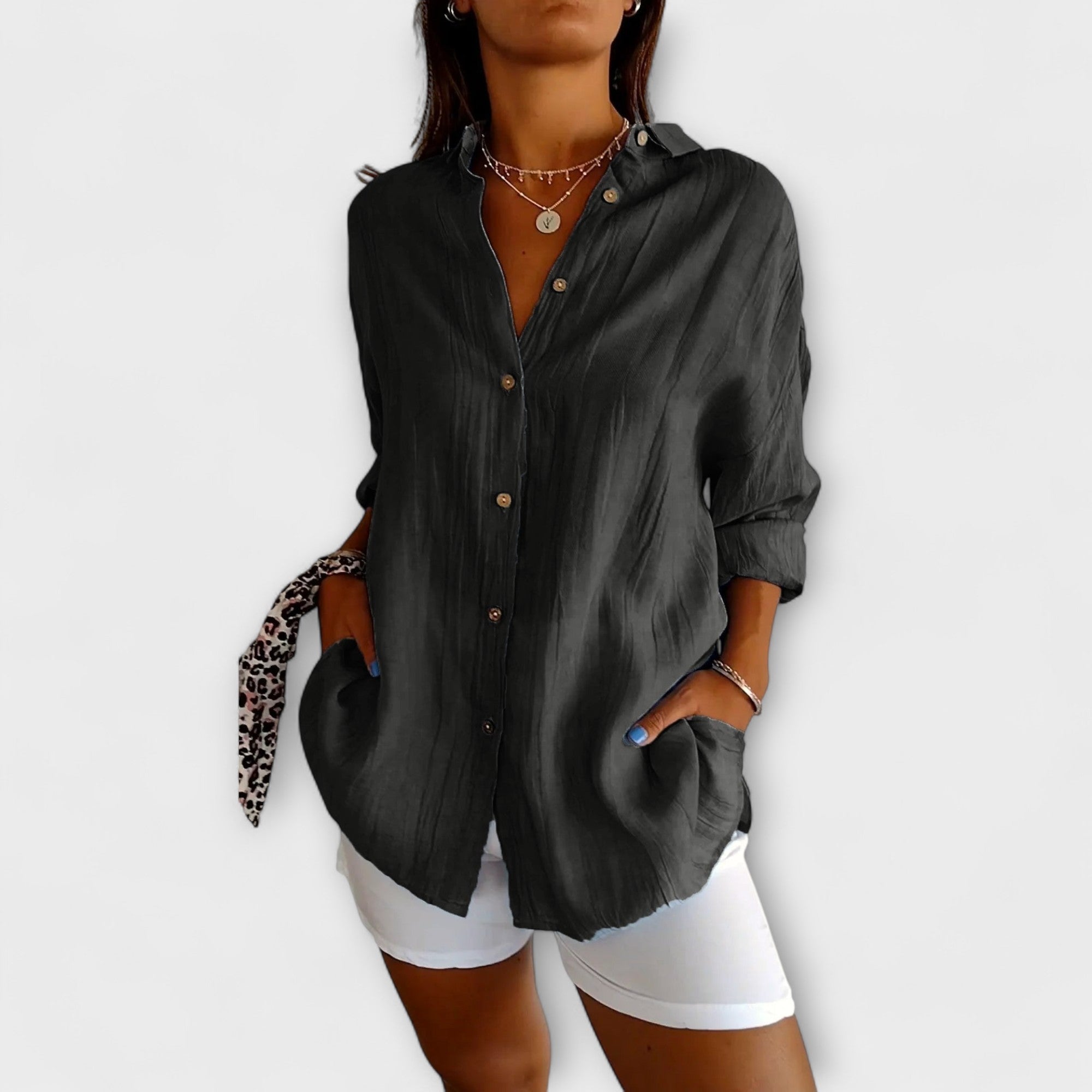 Saskia - Elegant Bluse til Kvinder